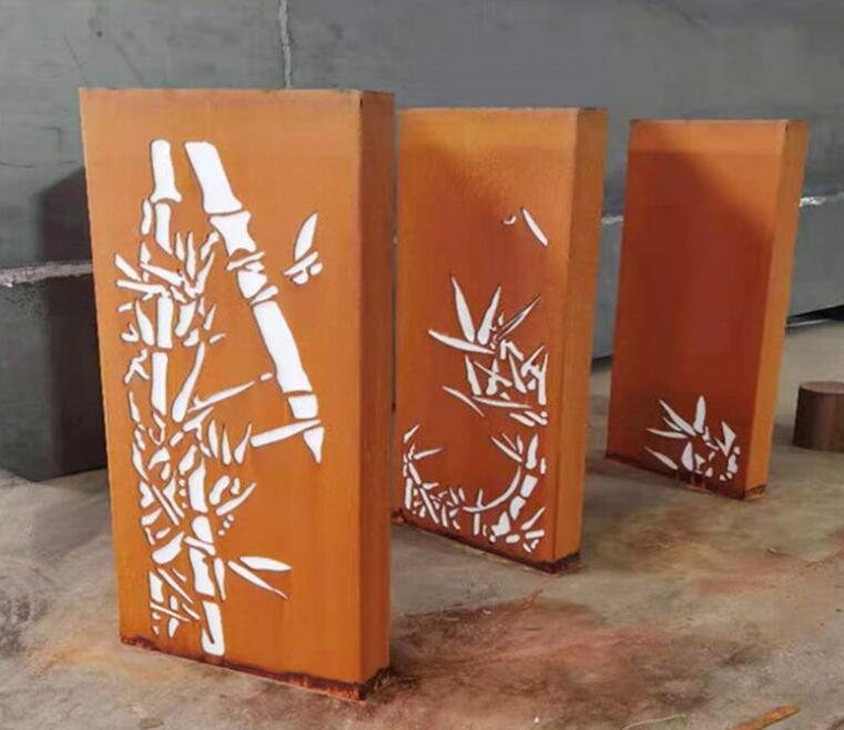 南海锈钢板灯箱
