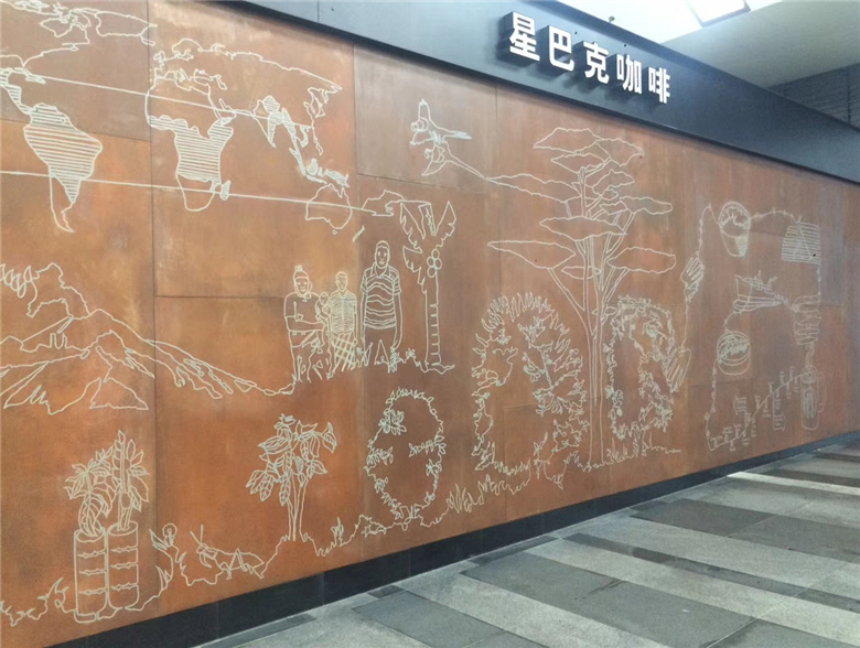 南海耐候钢幕墙