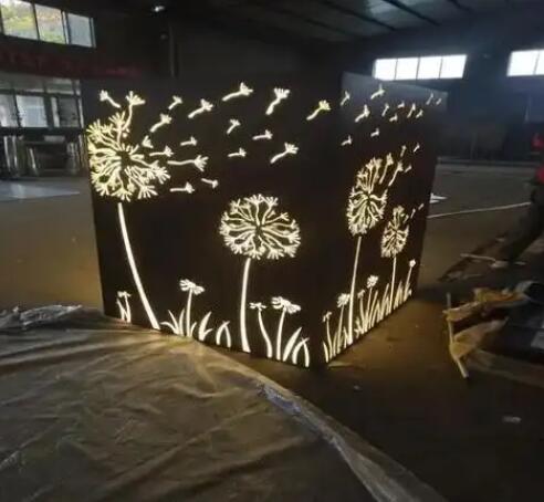 南海耐候钢灯箱